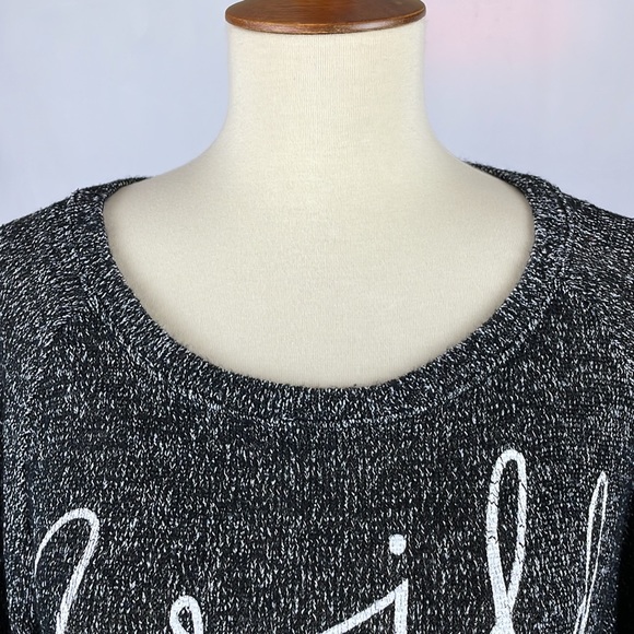 “Wild at Heart" Soft Embroidered Long Sleeve Lightweight Sweater - Size Medium - Picture 3 of 11